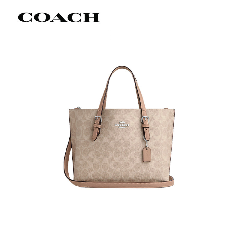 【国内现货】COACH/蔻驰正品女士托特包Mollie 25单肩购物袋CV965
