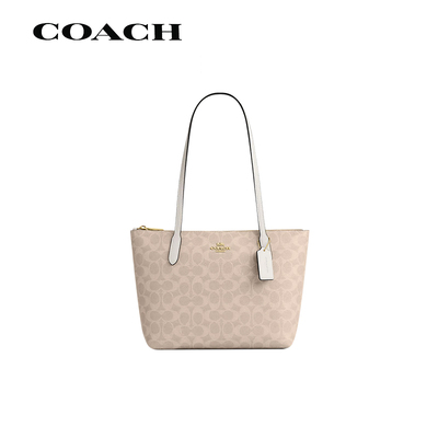 COACH/蔻驰女士托特包Fiona24新款印花Tote购物袋手提单肩包CBT18