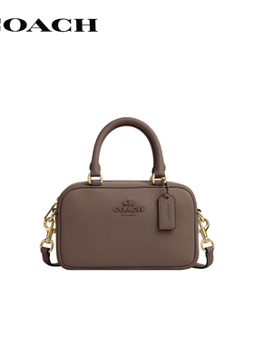 【国内现货】COACH/蔻驰正品女士保龄球包SATCHEL 19手提包 CT776