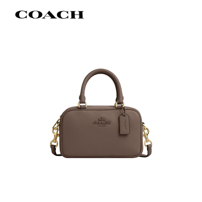 【国内现货】COACH/蔻驰正品女士保龄球包SATCHEL 19手提包 CT776