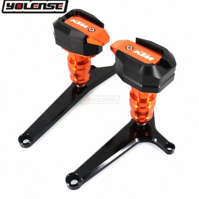 适用KTM RC390 13-24年 CNC改装车身防摔胶发动机保险杠防摔球