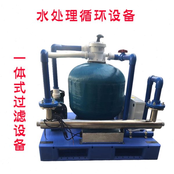 沙缸过滤器游泳池石英砂过滤器浴池过滤一体机沙钢循环设备图片