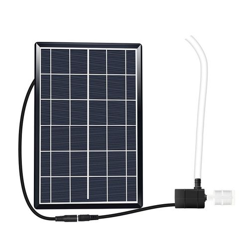 太阳能水泵12V循环鱼r池过滤增氧鱼缸假山流水抽水潜水泵户外小型