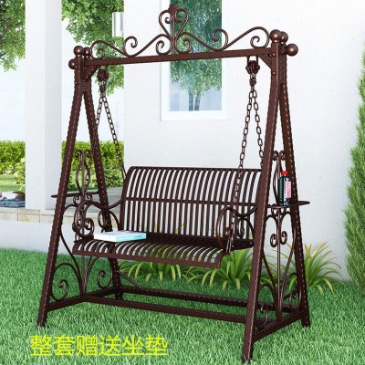 户外双人秋千摇椅花园室外吊椅院子阳台吊椅网红秋千庭院吊篮休闲