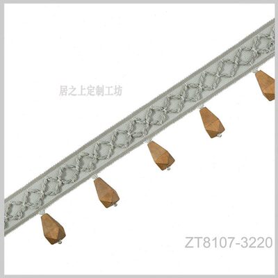 【一米价】木模挪威森林系列幅宽70mm装饰靠包桌旗窗帘花带花边