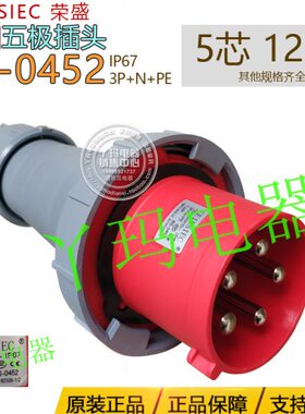 RS45IRS 荣盛 2-5芯新C125A型防水大电流CE工业插头航空插头IE0