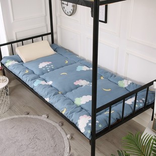 床褥垫学生宿舍单人床上铺下铺加厚保暖床垫N子榻榻米海绵垫1.2米