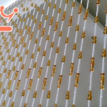 客厅卧室背景珠帘玄关门帘隔断帘葫芦成品水晶珠帘吊帘装饰