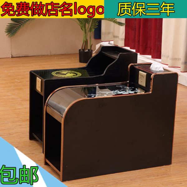 足浴茶几足疗沙发茶几美甲边角柜经济型桑拿浴场按摩床中间小茶几