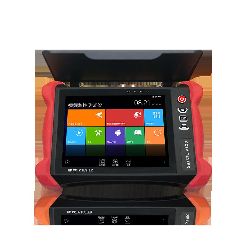 网路通工程宝V8影片监控测试仪网路摄像E机测试DMI输入POE48V输出