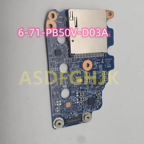 原装 蓝天 Clevo PB70RC-G PB71RC-G SD卡小板 6-71-PB50V-D03A
