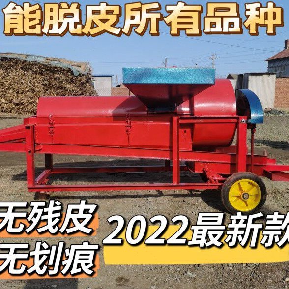 全自动榛子脱皮机大果榛子去皮机大榛子脱粒机