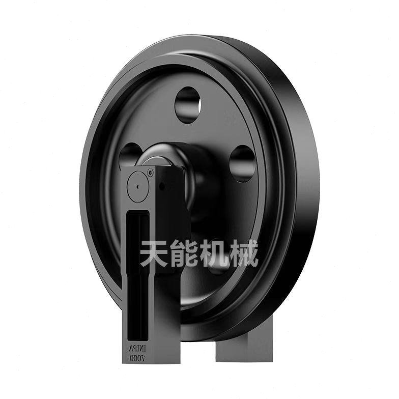 挖掘机大宇DH500/480导向轮涨紧轮引导轮行走轮惰轮铸铁配件