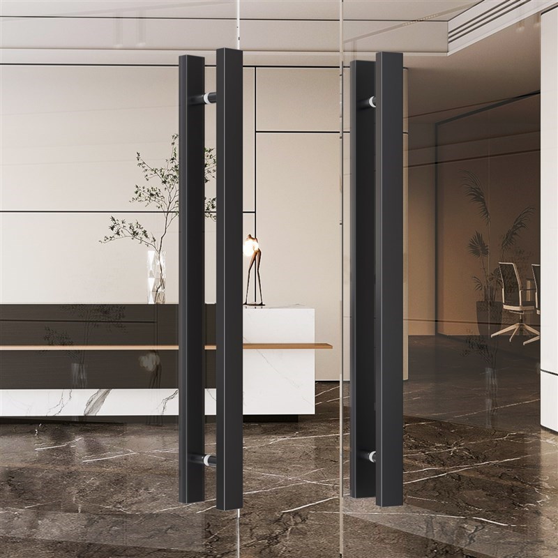 唐鹿加厚不锈钢拉手玻璃门拉手商铺大门把手酒店会V议室中式门把