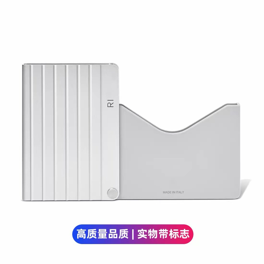 thumbnail for The Sun Black Tile aluminum alloy card pouch can hold 7 bank cards for anti-theft use