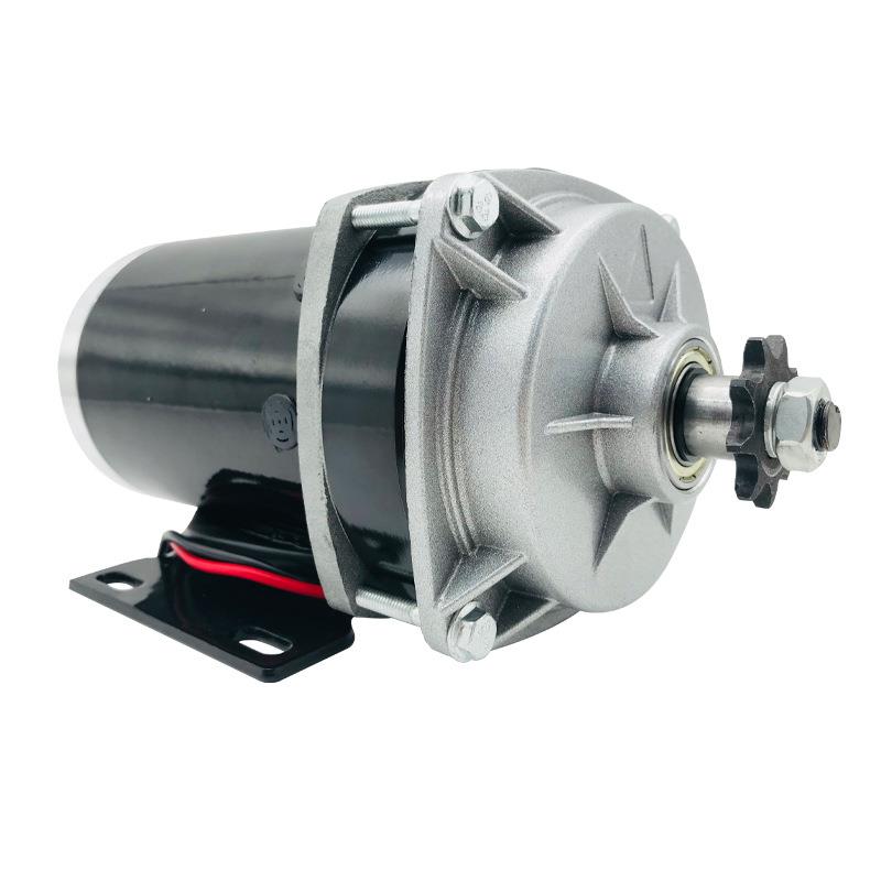 电动车永磁电机改装三轮车有刷电机36V500W三轮车配件