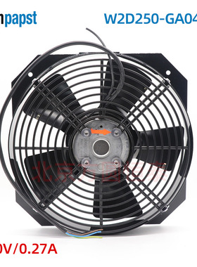 W2D250-GA04-09 ebmpapst 轴流风扇 120W 380V散热风扇
