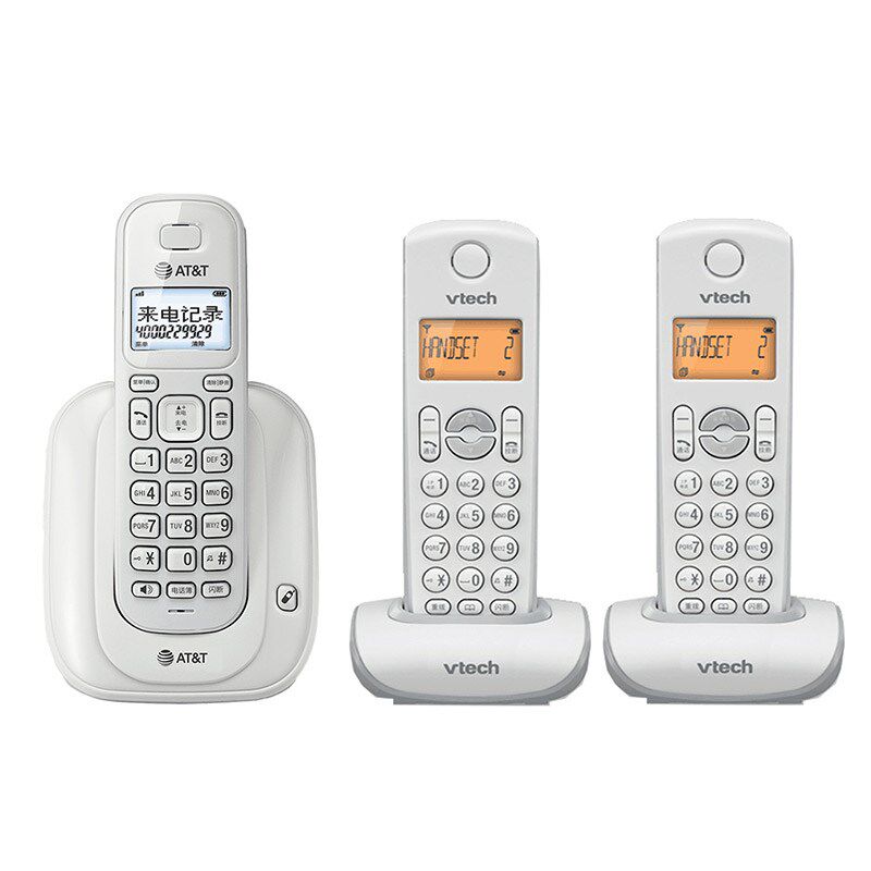 AT&T3109中文无p绳电话电话机(有绳/无绳/