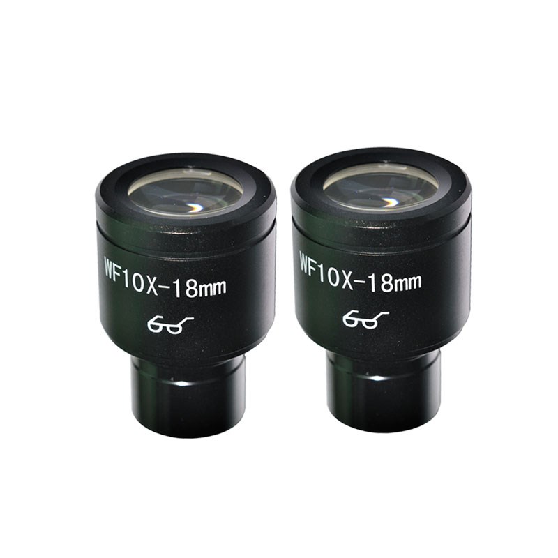 金相生物显微镜高眼点广角目镜带刻度x尺目镜WF10X18/20mm接口23.