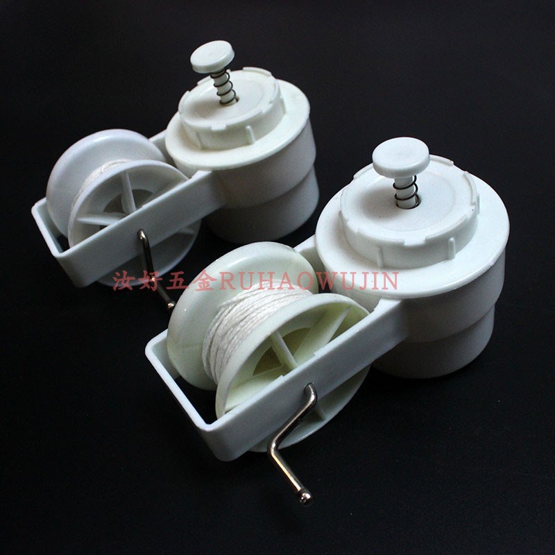 防漏墨斗手摇墨线粉斗画线器手动划线器弹线升级墨斗墨汁木工工具