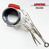 塑料管接头装 宽口钳水暖管道夹紧钳管钳 卸钳大开口夹管钳管阀安装