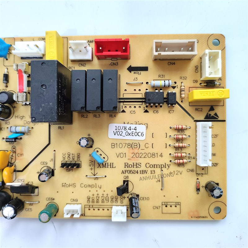 适配美菱冰箱主板 BCD-450ZE9N 9A  9T主板 B1078 .4-4控制板
