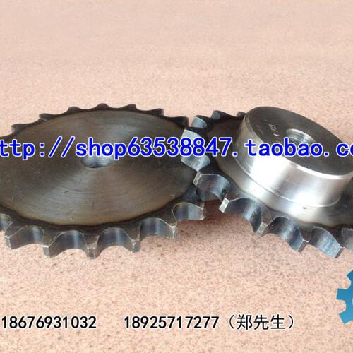 6分链轮 6分24齿 12A24T 齿台轮 12A链轮 适用6分链条 节距19.05