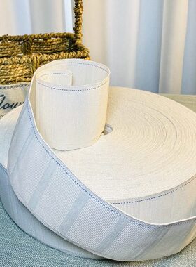 的子辅料棉白色加密布袋窗帘上加厚配件布带窗帘挂钩头带条质窗帘