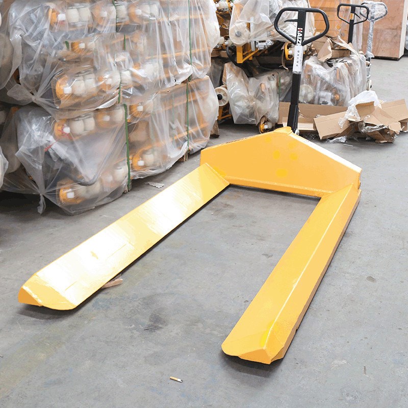 2吨吨纸筒叉车纸筒搬运车手动z液压叉车盘头搬运纸筒纱辊低放地牛