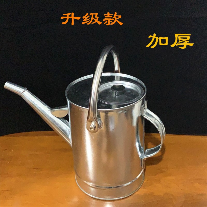 3升4升5升长嘴汽油桶柴油壶加油桶手提铁皮桶Q便携式粗把带盖带网