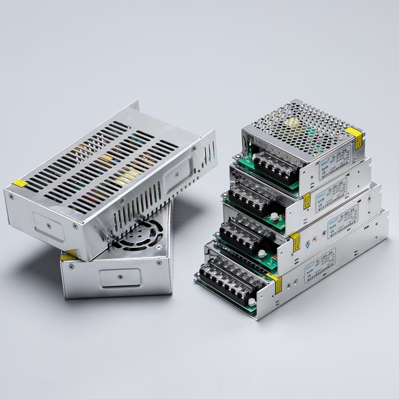 沪工开关电源24V变压器模块220转12v36V48伏直流5a监控盒S-350W