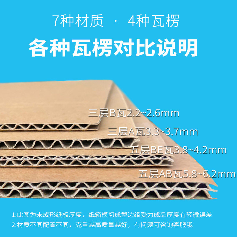 纸箱定做淘宝邮政快递打包包装盒子搬家箱6 7 8 9 10 11 12号