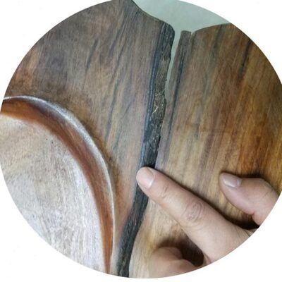 定制 华亨实木家具桌子开裂 茶台缝隙 木雕裂缝填充修补 防止扩大