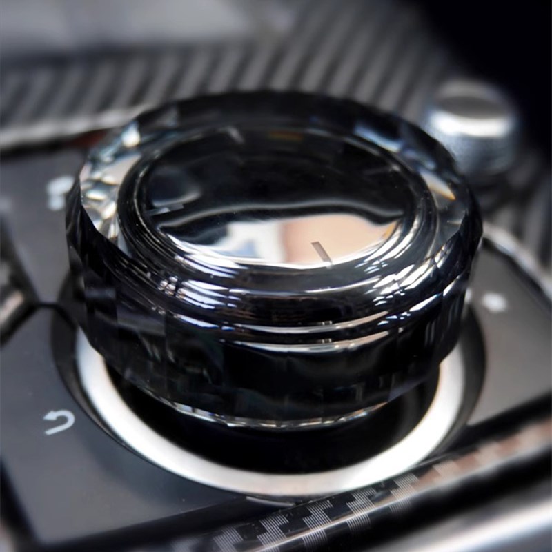 适用马自达3昂克赛拉阿特兹cx4cx5cx30改装水晶旋钮多媒体旋钮套