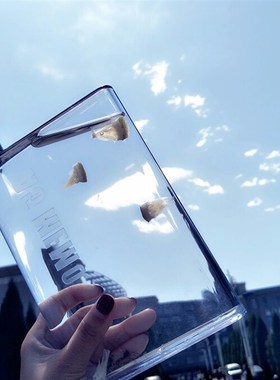 A5纸张杯子便携塑料水杯扁平纸片z水壶A6防漏塑料学生bottle随手