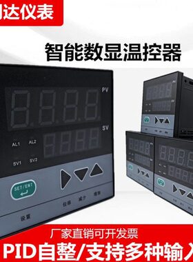 0双p单可调通道X220温控表温控器开关温控仪V数显10智能Z控制器t