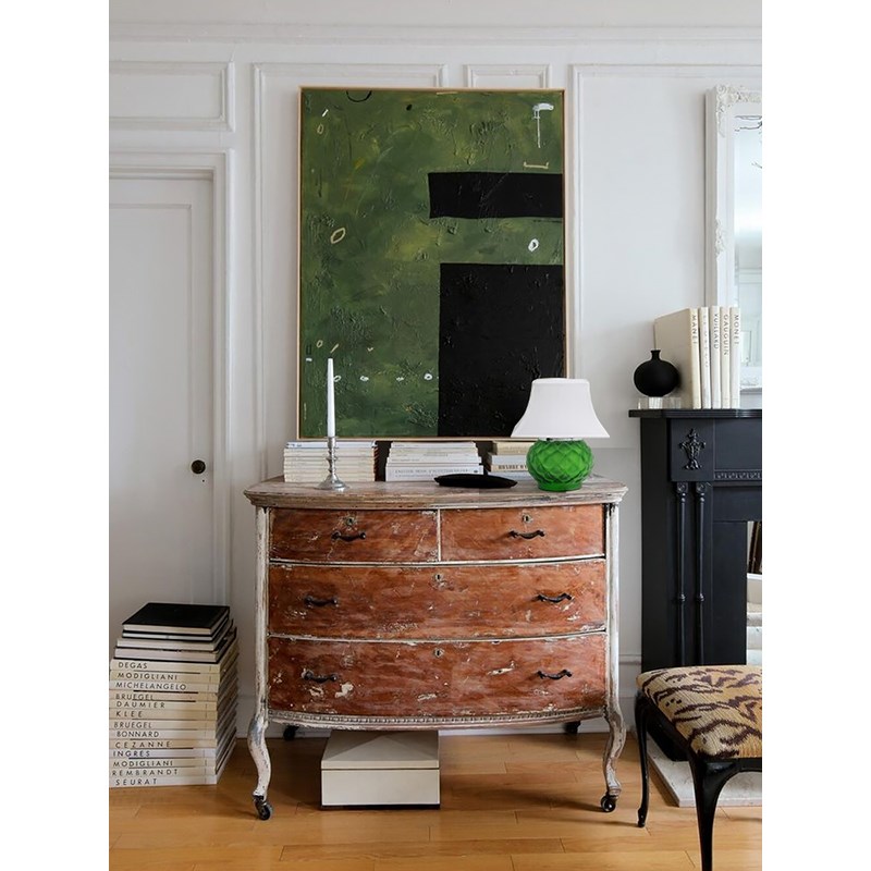 灯具 L@lique浮雕琉璃翡绿聚宝H盆阅读灯双灯台灯艺术摆件