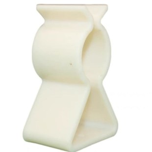 圈灯支架船用救生圈自亮灯支架固定架ABS塑料支架U圈灯不锈钢夹子