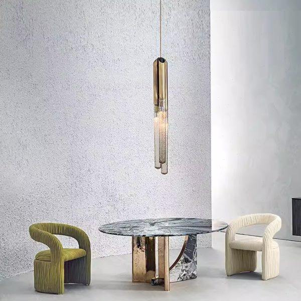 北鹿CC同款餐桌意式轻奢大理石台面不锈钢五金底座圆形餐桌椭圆形,住宅家具,大理石餐桌,淘宝优惠券,粉丝福利购,淘宝优惠卷