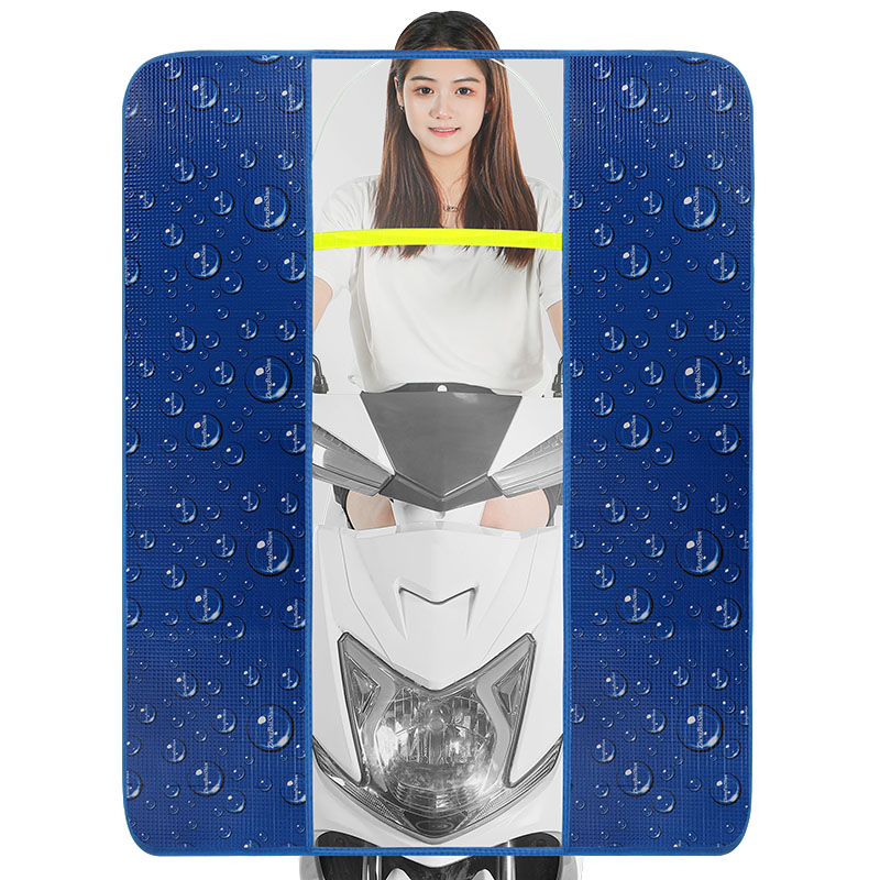 夏季电动车防晒罩电摩透明挡雨板摩托车挡风雨衣遮阳伞挡雨披雨帘