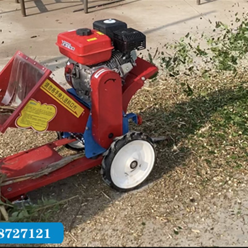 便捷式农用铡草揉丝切丝机猪牛羊马家用养殖机械车带铡草机