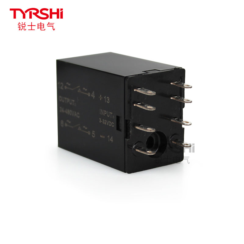 导轨式小型固态继电器SSR-1K1B5DA直流控交流两开一开一闭微型5A