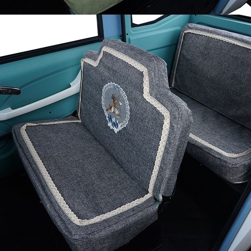 封闭电动三轮车座套盛昊海宝金彭恒阔金博宗申电动四轮车坐垫通用