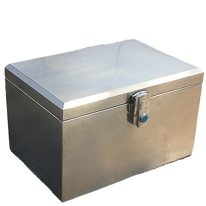 304不锈钢摩托车后备箱电动车尾箱电池防水工具箱防盗可定制