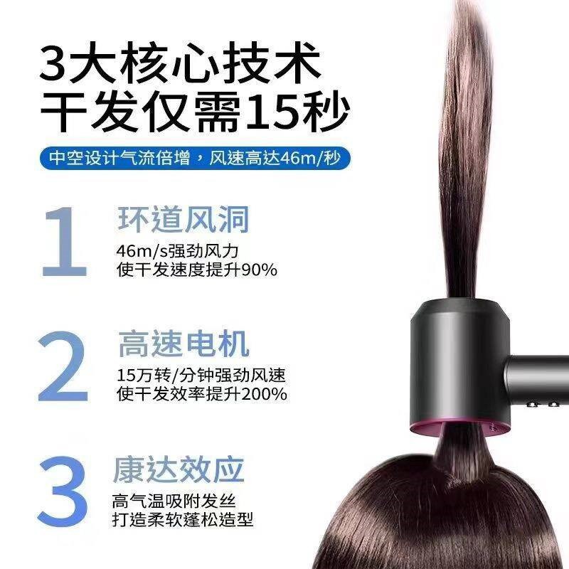 森同款高速电吹风机负离子护发家用大功率速干不伤发静音吹风筒