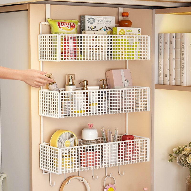 宿舍好物桌上置物架床下铺挂篮衣柜侧面收纳学生寝室墙上挂架神器
