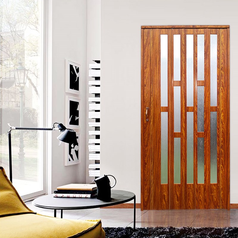 折叠门铝合金厨房推拉门隔断客厅隐形卫生间阳台玻璃伸缩吊轨移门