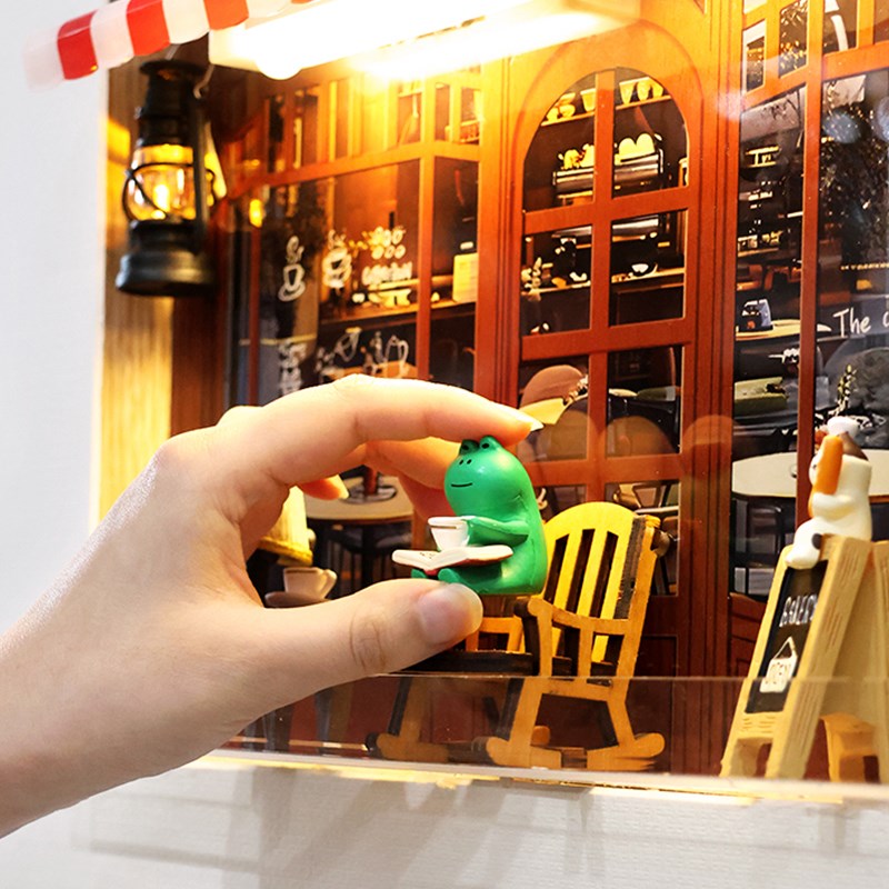 奶油风电表箱装饰画diy置物配电箱入户遮挡创意挂画电箱遮丑壁画