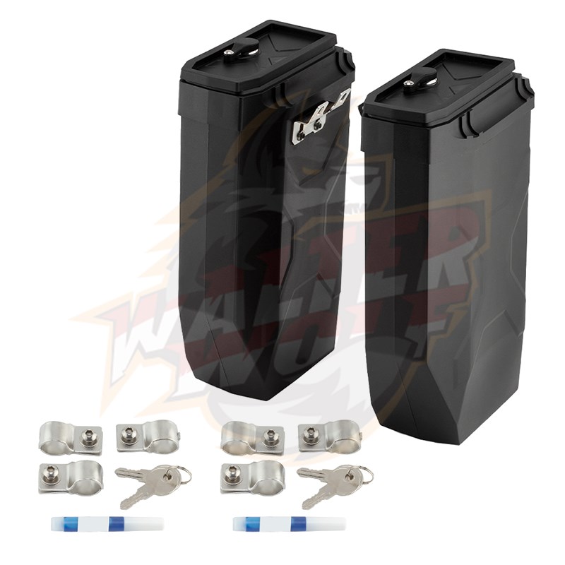 摩托车通用边箱内侧工具箱适用BMW水鸟R1200GS 贝纳利TRK502配件