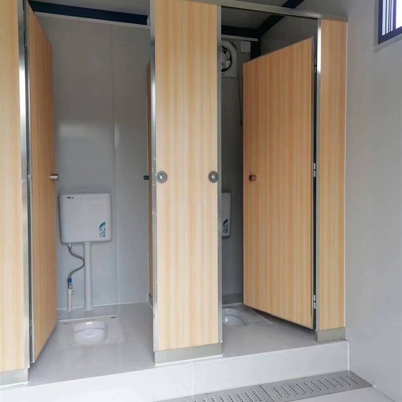 大理石一体蹲坑直排移动厕所多用一体侧排蹲便器不破坏地面农改厕